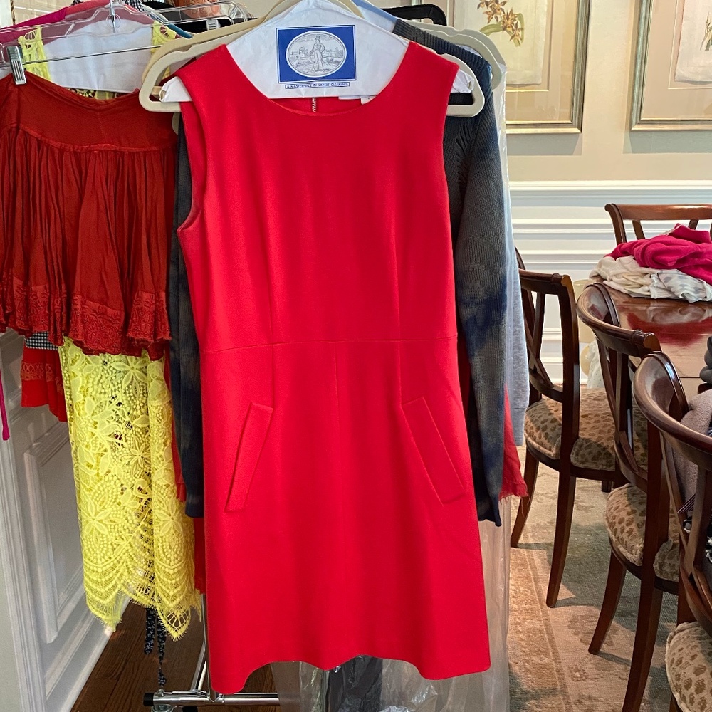 Red dress